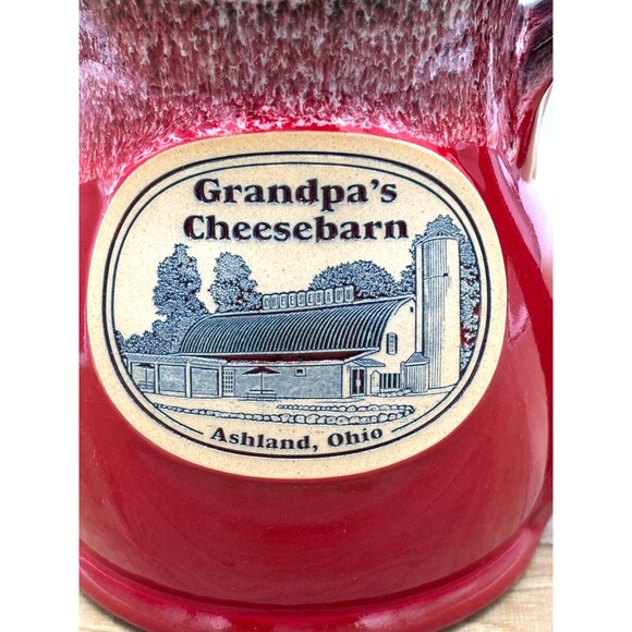 2022 DENEEN POTTERY Stoneware Mug Cup Grandpa's Cheesebarn Ashland Hand-Thrown - Picture 8 of 16